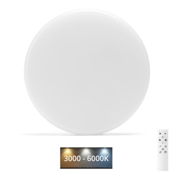 Aigostar - LED Hämardatav laevalgusti vannituppa LED/18W/230V 3000-6000K IP54 + kaugjuhtimispult