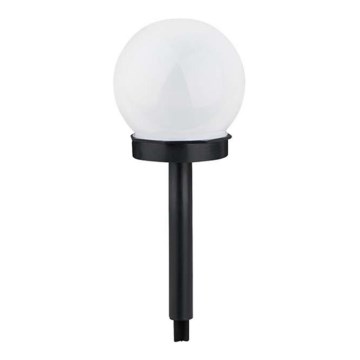 Aigostar - LED Päikesepaneeliga valgusti LED/0,006W/1,2V 33cm must 6500K IP44