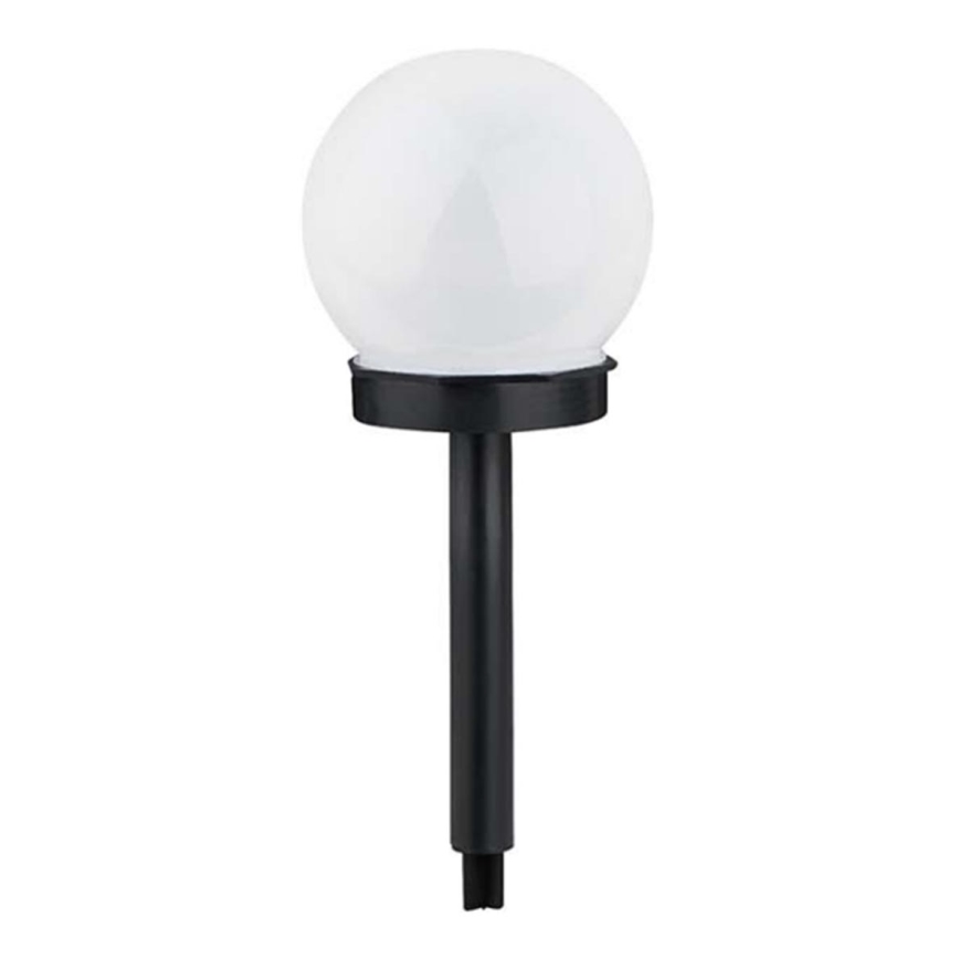 Aigostar - LED Päikesepaneeliga valgusti LED/0,006W/1,2V 33cm must 6500K IP44