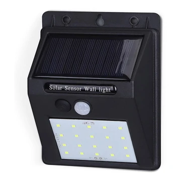 Aigostar - LED Päikesepaneeliga välivalgusti koos anduriga LED/1,11W/5,5V IP65