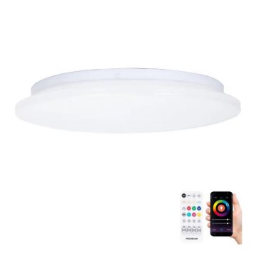 Aigostar - LED RGBW Laevalgusti vannituppa LED/18W/230V 3000-6500K IP44 + kaugjuhtimispult