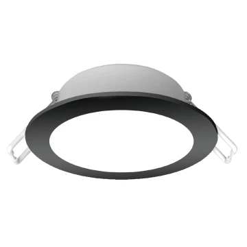 Aigostar - LED Süvistatav valgusti vannituppa LED/4,8W/230V 3000K must IP65