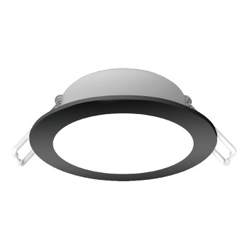 Aigostar - LED Süvistatav valgusti vannituppa LED/4,8W/230V 6500K must IP65