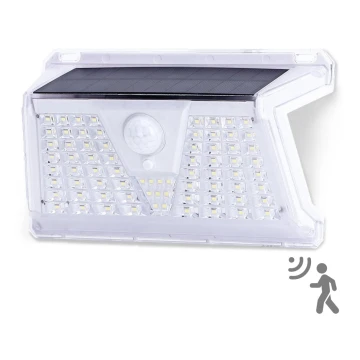 Aigostar - LED Väli päikesepaneeliga valgusti koos anduriga LED/2,4W/5V IP65