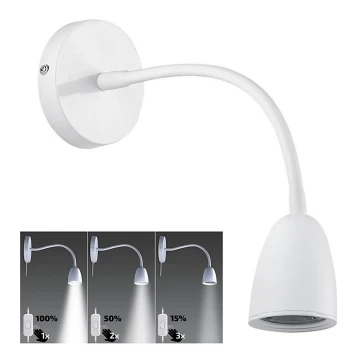 Brilagi - LED Hämardatav ja paindlik väike lamp LED/4W/230V valge