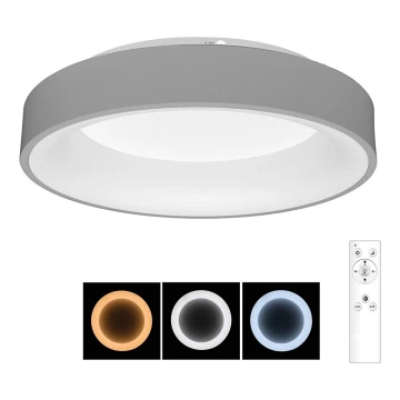 Brilagi - LED Hämardatav laevalgusti FALCON LED/80W/230V 3000-6500K d. 60 cm hall + pult