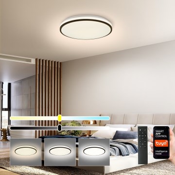 Brilagi - LED Hämardatav laevalgusti SMART LED/28W/230V 3000-6000K d. 35 cm Wi-Fi Tuya + kaugjuhtimispult