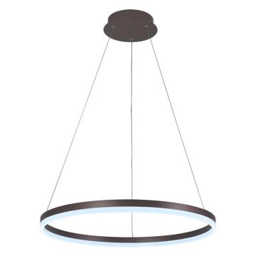 Brilagi - LED Hämardatav lühter CIRCLE LED/42W/230V 3000-6500K pruun + kaugjuhtimispult