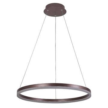 Brilagi - LED Hämardatav lühter CIRCLE LED/42W/230V 3000-6500K pruun + kaugjuhtimispult