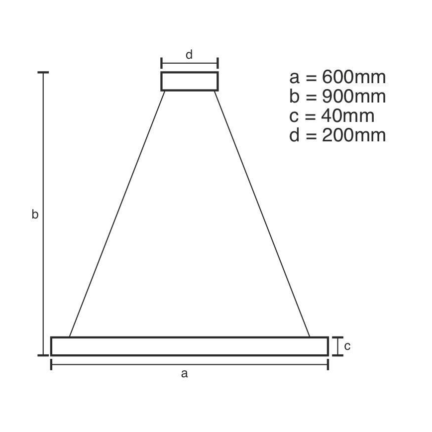 Brilagi - LED Hämardatav lühter CIRCLE LED/42W/230V 3000-6500K pruun + kaugjuhtimispult