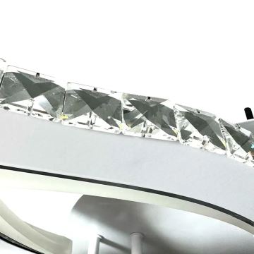 Brilagi - LED Hämardatav pinnale kinnitatav lühter TWIST LED/180W/230V 3000-6500K + kaugjuhtimispult