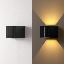 Brilagi - LED Päikesepaneeliga seinavalgusti koos anduriga SOLAR CUBE LED/2W/3,2V IP54