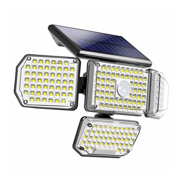 Brilagi - LED Päikesepaneeliga seinavalgusti koos anduriga WALLIE LED/5W/5,5V IP65