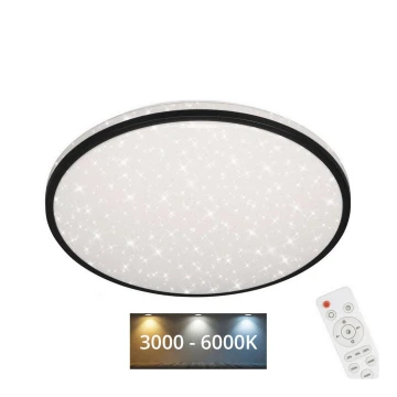 Brilo - LED Hämardatav laevalgusti STARRY SKY LED/24W/230V 3000-6000K + kaugjuhtimispult