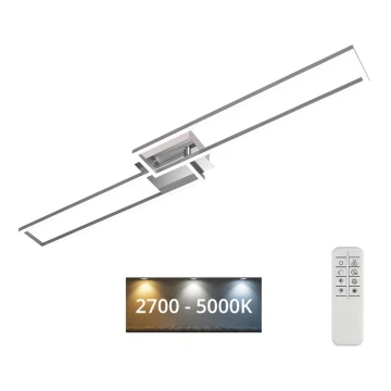 Brilo - LED Hämardatav pinnale kinnitatav lühter FRAME 2xLED/20W/230V 2700-5000K + kaugjuhtimispult