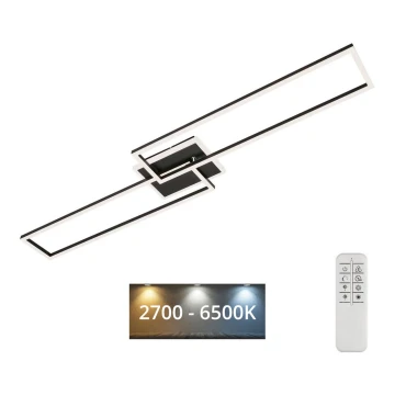 Brilo - LED Hämardatav pinnale kinnitatav lühter FRAME 2xLED/20W/230V 2700-6500K + kaugjuhtimispult