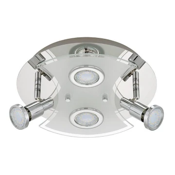 Briloner 2159-048LM - LED kohtvalgusti SPLASH 4xGU10/3W/230V