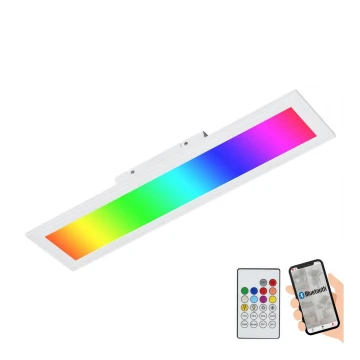 Briloner 3033-016 - LED RGB Hämardatav laevalgusti PIATTO LED/18W/230V 2700-6000K + kaugjuhtimispult