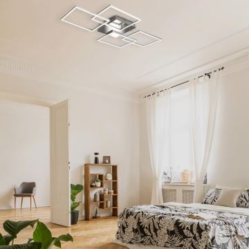 Briloner 3091-018 - LED Hämardatav laevalgusti FRAME LED/30W/230V kroom