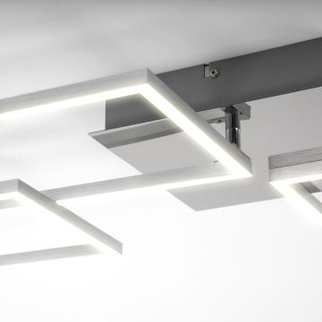 Briloner 3091-018 - LED Hämardatav laevalgusti FRAME LED/30W/230V kroom