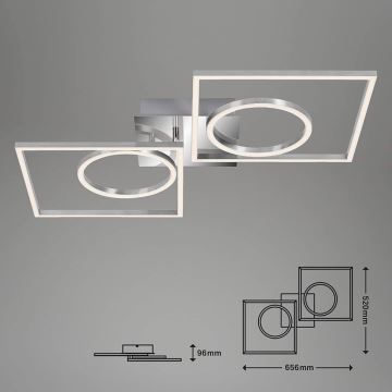 Briloner 3135-018 - LED Hämardatav laevalgusti FRAME LED/43,8W/230V 3000K