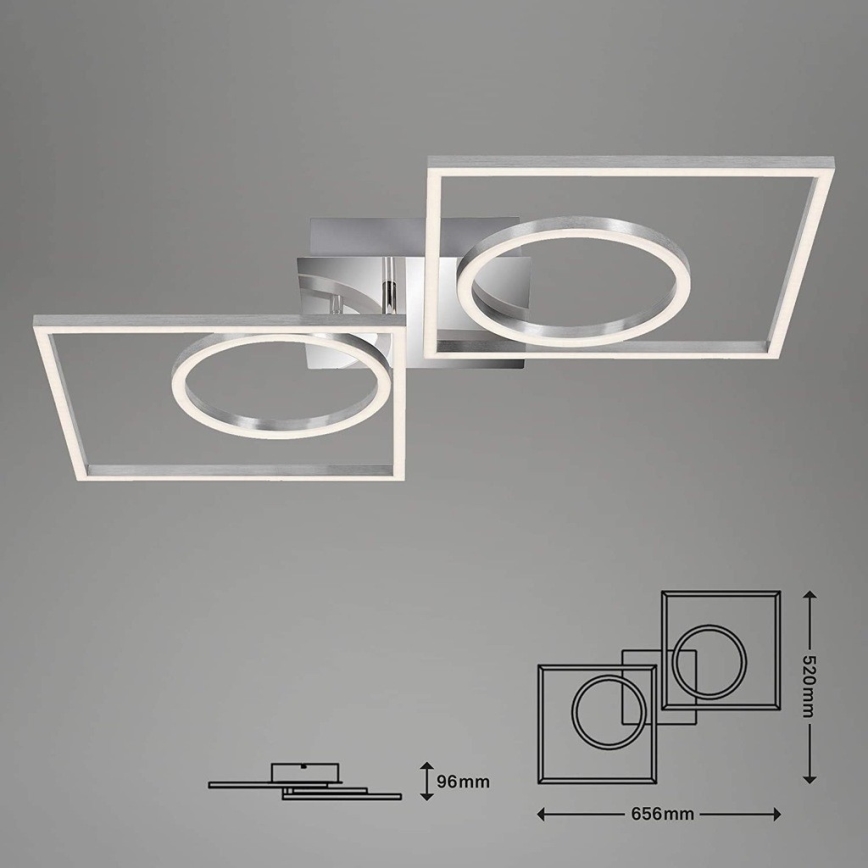 Briloner 3135-018 - LED Hämardatav laevalgusti FRAME LED/43,8W/230V 3000K