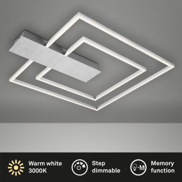 Briloner 3545-018 - LED Hämardatav laevalgusti NICO LED/25W/230V kroom