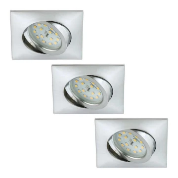 Briloner 6997-039 - Komlekt 3x LED Vannitoasüvivalgusti LED/5W/230V IP23