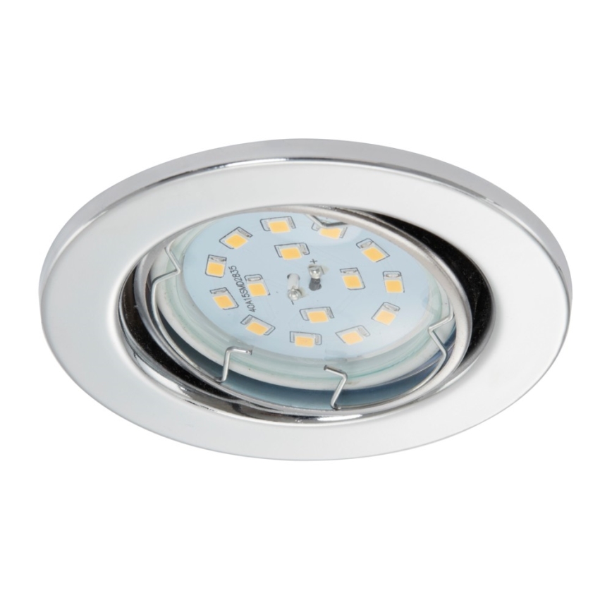 Briloner 7220-038 - KOMPLEKT 3 x LED Vannitoa süvistatav valgusti FIT 1xGU10/5W/230V