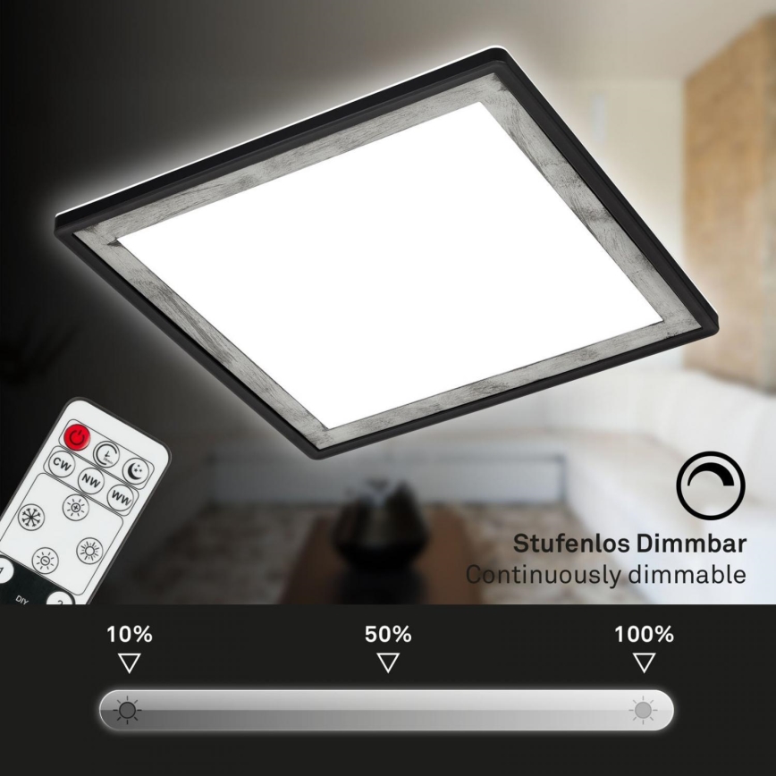 Briloner 7459-414 - LED Hämardatav laevalgusti SLIM LED/22W/230V 2700-6500K + kaugjuhtimispult