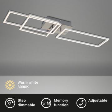 Briloner - LED Hämardatav pinnale kinnitatav lühter FRAME LED/44W/230V