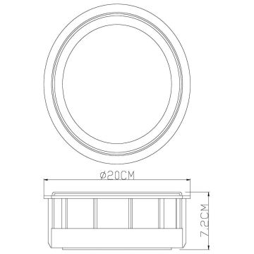 Deko-Light 731058 - LED Väli seinavalgusti MEISSA LED/6,8W/230V IP44 antratsiit