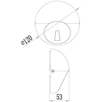 Deko-Light 731111 - LED Väli seinavalgusti AQUILAE LED/3,5W/230V IP65 antratsiit