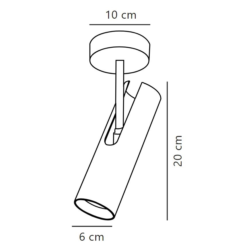 DFTP by Nordlux - Kohtvalgusti MIB 1xGU10/8W/230V valge