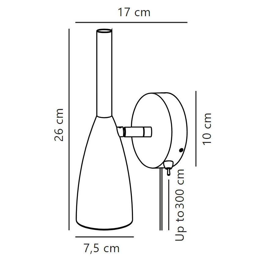 DFTP by Nordlux - Kohtvalgusti seinale PURE 1xGU10/8W/230V hall