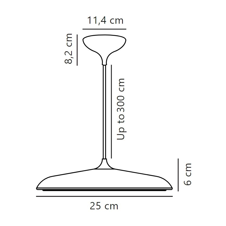 DFTP by Nordlux - LED Hämardatav lühter ARTIST LED/14W/230V d. 25 cm beež