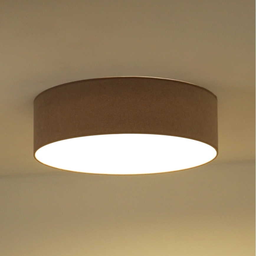 Duolla - LED Laevalgusti CORTINA LED/26W/230V d. 30 cm 4000K pruun