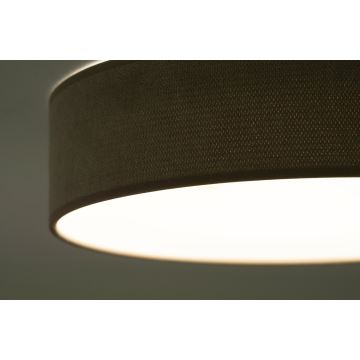 Duolla - LED Laevalgusti CORTINA LED/26W/230V d. 30 cm 4000K pruun