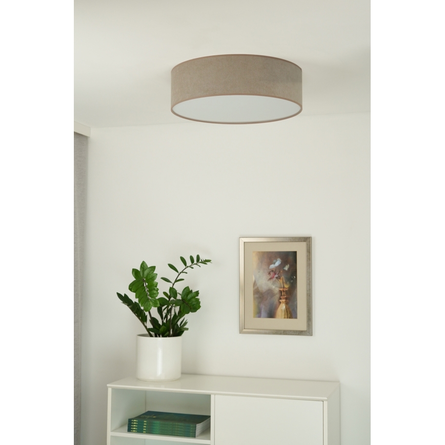 Duolla - LED Laevalgusti CORTINA LED/26W/230V d. 30 cm 4000K pruun