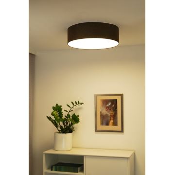 Duolla - LED Laevalgusti CORTINA LED/26W/230V d. 30 cm 4000K pruun