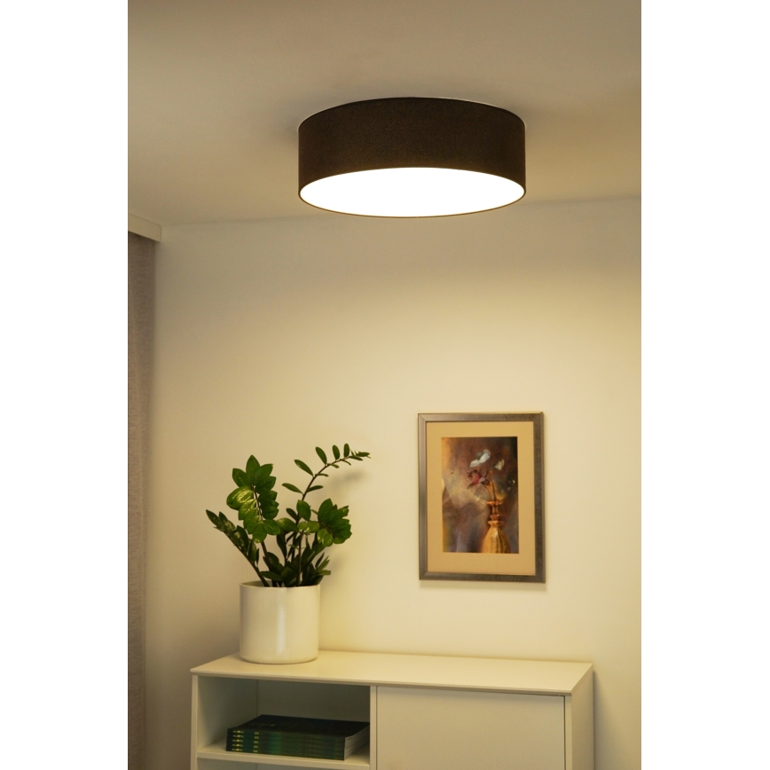 Duolla - LED Laevalgusti CORTINA LED/26W/230V d. 30 cm 4000K pruun