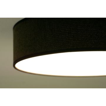 Duolla - LED Laevalgusti CORTINA LED/26W/230V d. 30 cm 4000K pruun