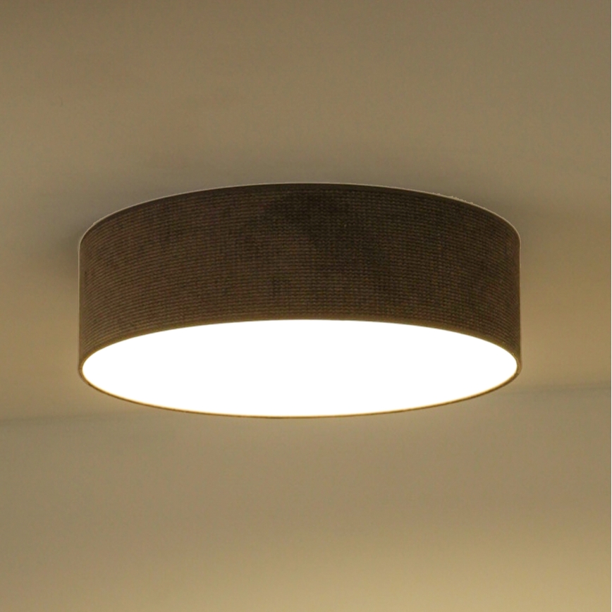 Duolla - LED Laevalgusti CORTINA LED/26W/230V d. 30 cm 4000K pruun