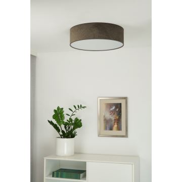 Duolla - LED Laevalgusti CORTINA LED/26W/230V d. 30 cm 4000K pruun