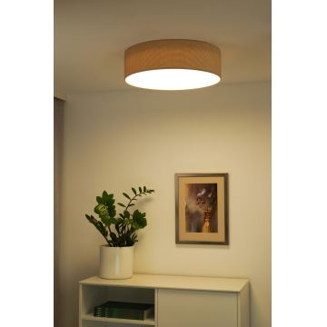 Duolla - LED Laevalgusti CORTINA LED/26W/230V d. 45 cm 4000K beež