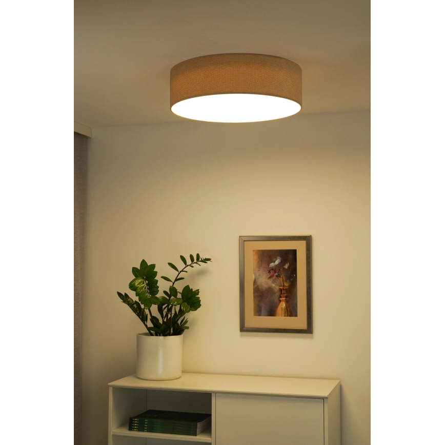 Duolla - LED Laevalgusti CORTINA LED/26W/230V d. 45 cm 4000K beež