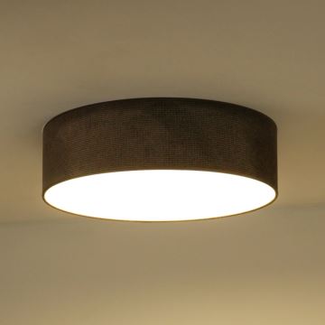 Duolla - LED Laevalgusti CORTINA LED/26W/230V d. 45 cm 4000K pruun