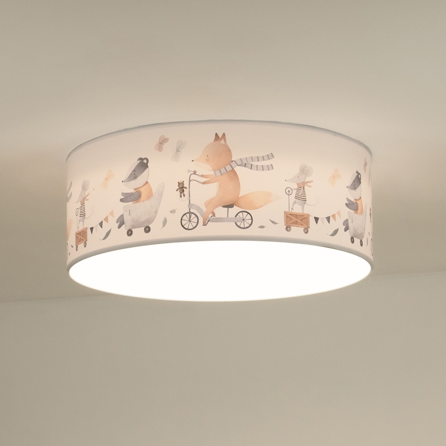 Duolla - LED Laevalgusti lastetuppa CORTINA LED/26W/230V d. 40 cm 4000K