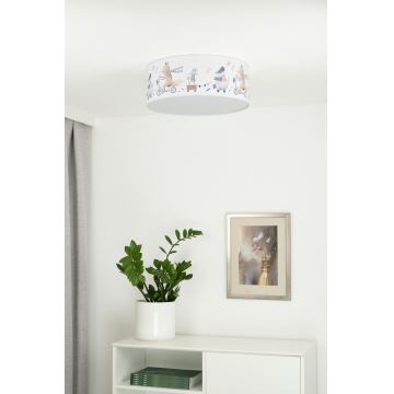 Duolla - LED Laevalgusti lastetuppa CORTINA LED/26W/230V d. 40 cm 4000K