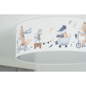 Duolla - LED Laevalgusti lastetuppa CORTINA LED/26W/230V d. 40 cm 4000K